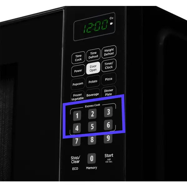 معنی express cook در مایکروفر